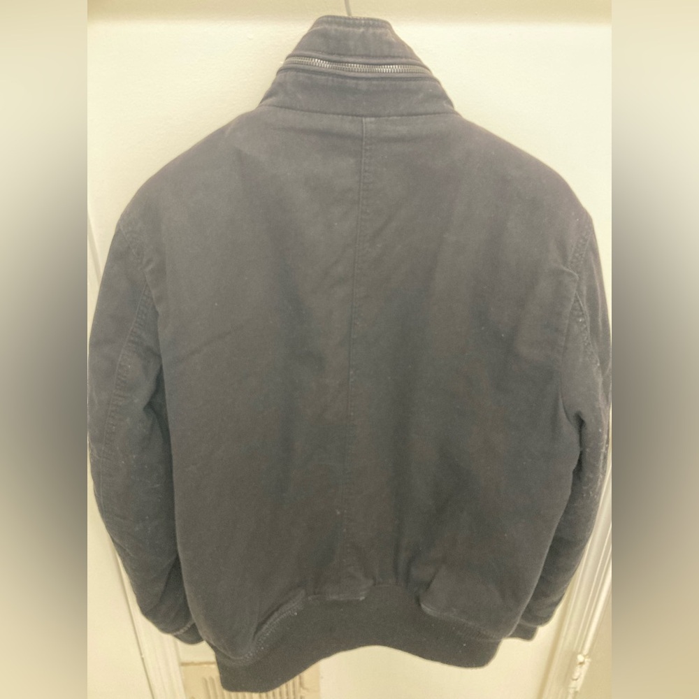H&M Men's Black Bomber Jacket - Picture 5 of 7